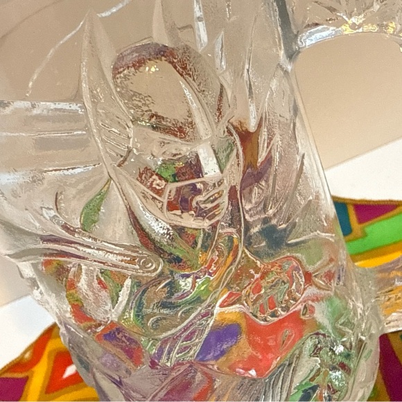 VINTAGE 1995 MCDONALD'S BATMAN FOREVER BATMAN CLEAR GLASS MUG CUP - Picture 9 of 9